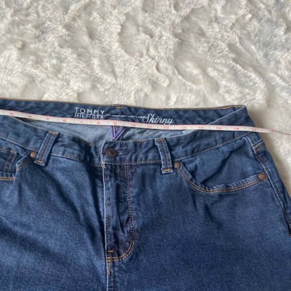 Tommy Hilfiger Curve Skinny Jeans Ladies Size 16 - Picture 11 of 16